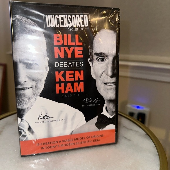 Bill Nye Debates Ken Ham 3-DVD Set - Picture 1 of 5